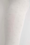 COCCODRILLO sukad TIGHT MICROFIBRE COLORFUL, valge, cm