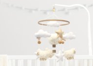 NENO võrevoodi karussell hoidikuga NELU, NEN-BAB-ZB007