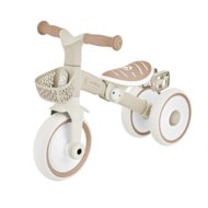 GLOBBER õppekolmerattaline Learning Trike 2in1 Plus, kookospähkli, 737-466