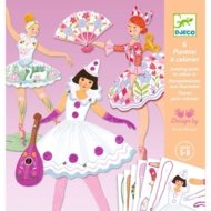 DJECO Liigutatavad paberinukud Baleriinid, DJ09649