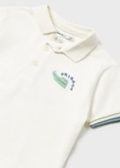 MAYORAL lühikeste varrukatega polo särk 3F, kreemi värv, 1106-70