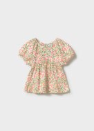 MAYORAL lühikeste varrukatega pluus, blossom, 1.105-36, cm