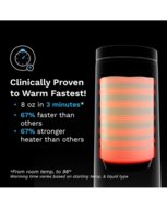 BABY BREZZA kaasaskantav pudelisoojendaja, must