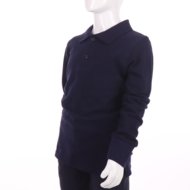 MAMAJUM långärmad polotröja 10-000006, tumesinine, 158/164 cm