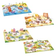 DJECO loovuskomplekt Lift-up Stickers – Sõidukid, DJ00043