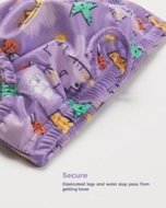 BAMBINO MIO korduvkasutatavad ujumismähkmed 2-3 a, pineapple party, SWPXLPIN
