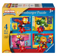 RAVENSBURGER laste pusle Iron Man & Friends, 12/16/20/24 tk, 12004190