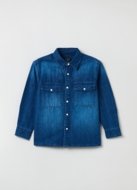 OVS BOY3-10Y SHIRTS L/S 2M 5-6 BLUE 001912966