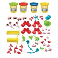 NICK JR. Ready Steady Dough vallatute tegelaste plastiliinikomplekt, 318-13177