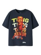 NAME IT BRAINROT lühikeste varrukatega t-särk, 13260402-282D3C,