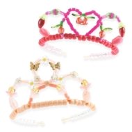 DJECO Ehete valmistamise komplekt Tiaarad Roosa, DJ00039