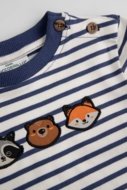 COCCODRILLO t-särk FOREST FRIENDS BOY NEWBORN, värv, ZC5143102FBN-022-080, 80 cm