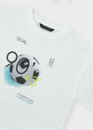 MAYORAL lühikeste varrukatega t-särk, white, 6.036-30, 152  cm