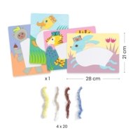 DJECO villa ja kleepsude kollaaži loovuskomplekt, DJ09127