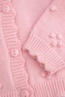 COCCODRILLO nööpidega kampsun NOSTALGIC MEADOW GIRL NEWBORN, roosa, WC5172201NGN-033-086, 86 cm