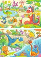 RAVENSBURGER PUZZLE pusle Minu dino sõbrad, 2x12 tk, 05246 2