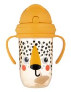 CANPOL BABIES lekkekindel joogipudel kõrrega BABIESBOO CHEETAH, 270 ml, 56/617_ora