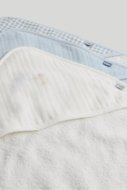 MOTHERCARE beebirätik, 3 tk., sinine, AU87801, 75x75 cm