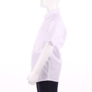 MAMAJUM lühikeste varrukatega särk 10-000011, valge, 158/164 cm