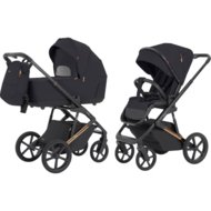 CARRELLO universaalne käru SIGMA 2IN1, Iridium black, CRL-6523