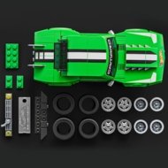 HOT WHEELS Mattel Brick Shop Camaro, JFT16