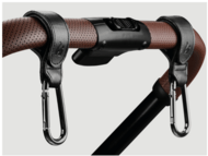 HAUCK koti konksud vankrile, 2 tk., Black, 618738