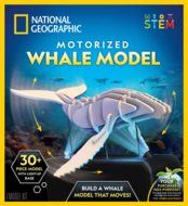 NATIONAL GEOGRAPHIC interaktiivne 3D pusle Motorized Whale Model, RTMPZWHALE