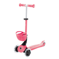 GLOBBER tõukeratas Go Up Baby Lights 360, 3in1, pastelne roosa, 844-210