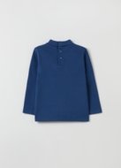 OVS BOY9-36M T-SHIRT L/S 2H 30-36 BLUE 001922118