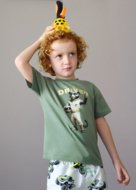 MAYORAL lühikeste varrukatega t-särk, green, 3.070-53, 122  cm