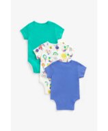 MOTHERCARE lühikeste varrukatega bodi, 3 tk., BB652