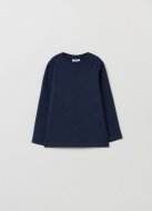 OVS BOY9-36M T-SHIRT L/S 2H 30-36 BLUE 001898066