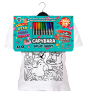 SPLAT PLANET Värvi ise oma T-särk Baleriin Capybara, 5-6a., SP48790