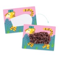 DJECO villa ja kleepsude kollaaži loovuskomplekt, DJ09127