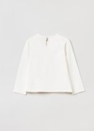 OVS GIRL9-36M TSH/POL L/S 2M 30-36 WHITE 001827382