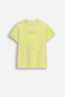 COCCODRILLO lühikeste varrukatega t-särk, kollased, WC6143203NBJ-004-164, 164 cm