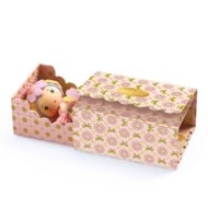 DJECO TINYLY mängukomplekt Rose figuur ja väike magamistuba, DJ06963