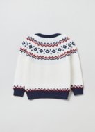 OVS BOY3-10Y TRICOT 2H 9-10 WHITE 001901996