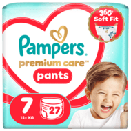 PAMPERS püksmähkmed Premium Pants, 7 suurus, 15+kg, 27 tk., 81783610