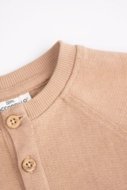 COCCODRILLO t-shirt FRIENDS TOGETHER BOY NEWBORN, beige, ZC4143103FBN-002-086, 86 cm
