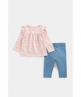 MOTHERCARE pikkade varrukatega t-särk ja sukapüksid, FA890