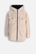 COCCODRILLO karusnahast mantel OUTERWEAR GIRL JUNIOR, kreemjas, ZC5153102OGJ-003-164, 164 cm
