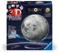 RAVENSBURGER 3D pusle Puzzle-Ball Glow-in-the-Dark "The Moon" 72pcs, 11586