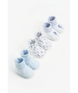 MOTHERCARE tekstiilist jalanõud, 3 tk., BB562