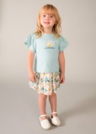 MAYORAL lühikeste varrukatega t-särk, lake, 3.004-62, 116  cm