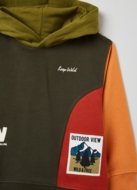 OVS BOY3-10Y SWEATSHIRT 2H 7-8 BROWN 001896742