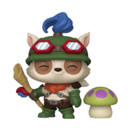 FUNKO POP! vinila figūriņa: League of Legends - Teemo with Mushroom, 86113