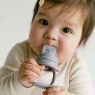 BIBS silikoonist toiduvõrk, Fossil grey