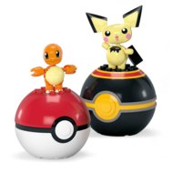 MEGA CONSTRUX POKEMON kahes pakendis Poke-pallid assortii, HXP11