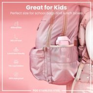 ION8 roostevabast terasest veepudel, Rainbows, 400 ml. ,I8SS400PPRAINB